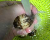 おつまみに！里芋の粉チーズオーブン焼き作り方1写真