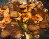 八丁味噌で★豚ばら肉の土手煮作り方7写真