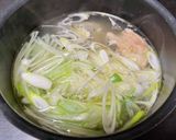 サバ缶丸ごと☆旨味たっぷり味噌汁作り方2写真