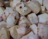 海老芋の揚げたん　（里芋なども可）作り方3写真