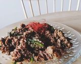 弁当★本場台湾沙茶醤牛肉サーチャージャン作り方15写真