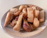焼き油揚げと野菜の和物2品作り方4写真