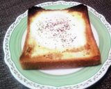 ★目玉焼きトースト★作り方3写真