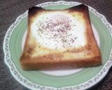 ★目玉焼きトースト★作り方4写真