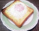 ★目玉焼きトースト★作り方5写真