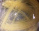キムチタラコパスタ作り方2写真