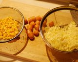 たこ焼き風チーズたっぷりキャベツボール作り方1写真