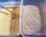 チーズinハムカツ作り方1写真