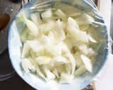 全レンジすり下ろし無玉ねぎさっぱり湯豆腐作り方1写真