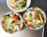 もやしブロッコリーピリ辛味噌炒味野菜炒め作り方10写真