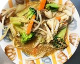 もやしブロッコリーピリ辛味噌炒味野菜炒め作り方13写真