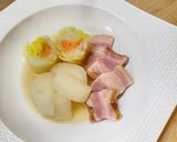 くるくる白菜の和風ポトフ作り方4写真