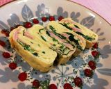ほうれん草とハムのキッシュ風だし巻き作り方10写真