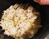 さば照り焼き缶の炊き込みご飯作り方2写真