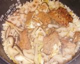 さば照り焼き缶の炊き込みご飯作り方4写真