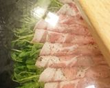 豆苗豚巻きごまドレッシングソース作り方4写真