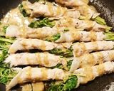 豆苗豚巻きごまドレッシングソース作り方6写真
