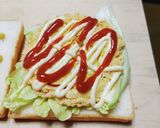 お弁当のサンドイッチ(タマゴ)作り方5写真