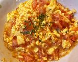 ☆痩せ☆ 卵とトマトのペペロンチーノ作り方9写真