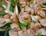 簡単！激ウマ！鶏もも肉のガリバタ炒め♪作り方5写真