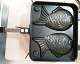 冷凍今川焼で作る　ぷちたい焼き作り方3写真