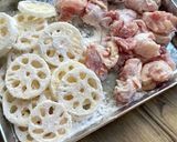 鶏肉とれんこんの甘酢炒め作り方2写真