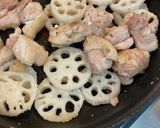 鶏肉とれんこんの甘酢炒め作り方3写真