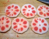 レンコンの明太子詰め~バター焼き☆作り方2写真