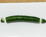 キュウリの端っこ切り方〜(o˘◡˘o)♡作り方2写真