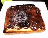 クリームチーズと羊羹の贅沢トースト♫作り方6写真
