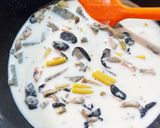 青のり餅でグラタン♪チーズ無し！作り方4写真