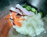騙されて作ってみて！大根おろしのサラダ。作り方2写真