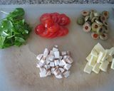 食パンが器☆10分でさくさくサラダ作り方6写真