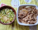 インスタントお味噌汁で、葱沢お味噌汁♪作り方2写真