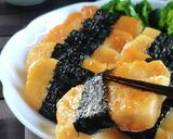 簡単おつまみ☆チーズ入り里芋もち。作り方13写真