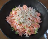 簡単☆たらこバターごはん作り方2写真