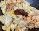 キャベツと豚肉の味噌炒め作り方7写真