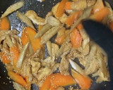 ごぼうと人参とお揚げのオイスター炒め煮作り方11写真