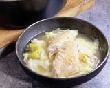 鶏手羽先とキャベツのスープ煮作り方7写真