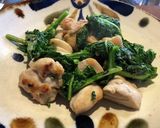 菜の花と鶏肉の柚子胡椒炒め作り方5写真