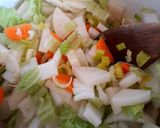 自家製麦味噌で野菜と豆腐の味噌汁作り方7写真