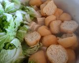 自家製麦味噌で野菜と豆腐の味噌汁作り方8写真