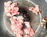 小松菜と豚肉とキクラゲの豆豉炒め作り方4写真