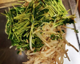 超さっぱり豆苗とちくわの和え物作り方1写真