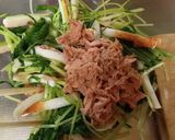豆苗の和え物作り方1写真