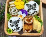 可愛いおかずハート豚カツバレンタイン弁当作り方5写真