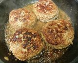ふんわり豆腐ハンバーグ本格赤ワインソース作り方7写真