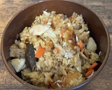 【簡単】めんつゆで、サバの炊き込みご飯作り方6写真