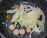 焼きキムチうどん作り方2写真