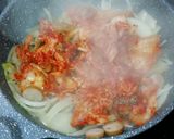 焼きキムチうどん作り方3写真